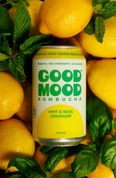 mint basil lemonade